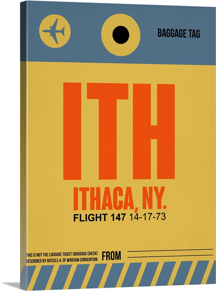 ITH Ithaca Luggage Tag I