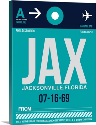 JAX Jacksonville Luggage Tag II