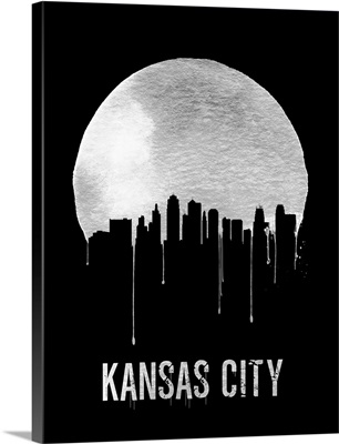 Kansas City Skyline Black