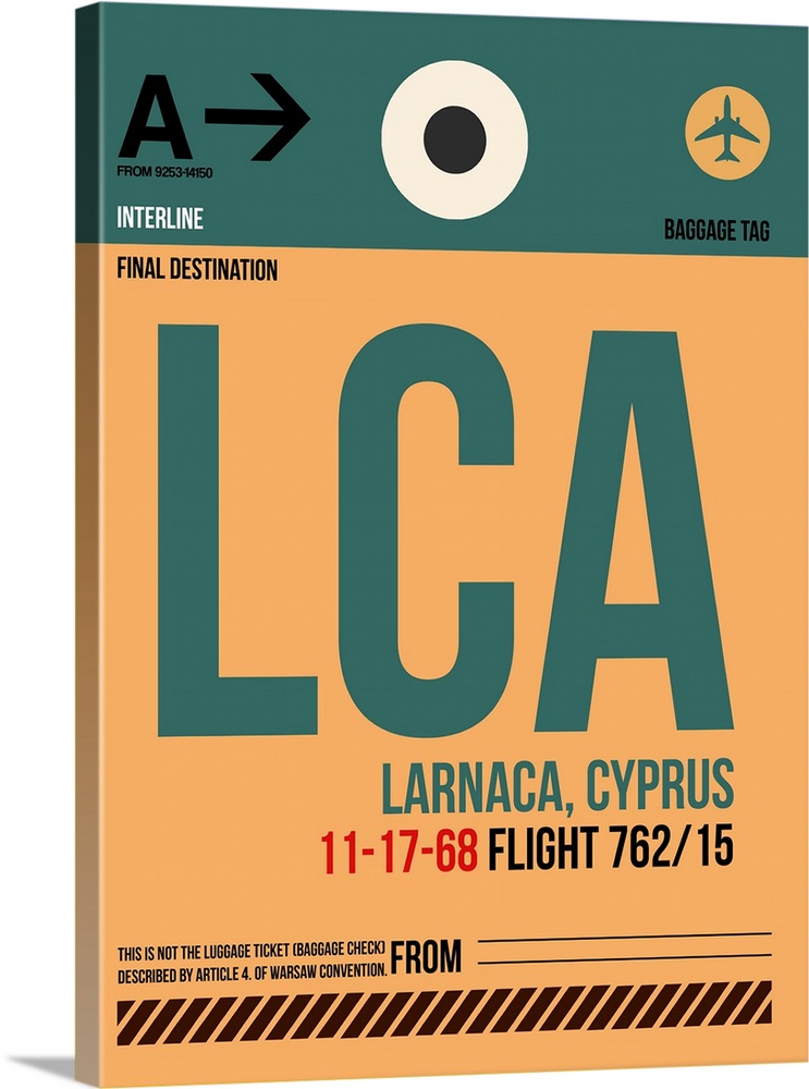 LCA Cyprus Luggage Tag I