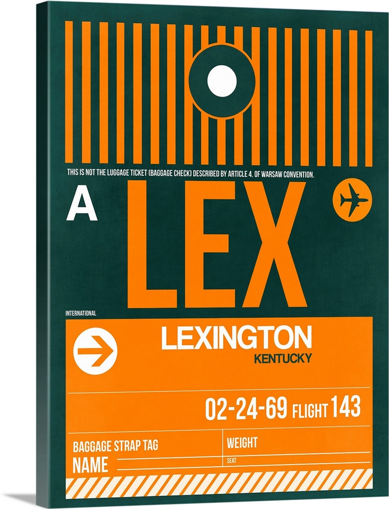 LEX Lexington Luggage Tag II