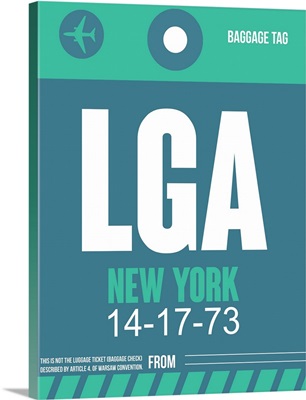 LGA New York Luggage Tag II