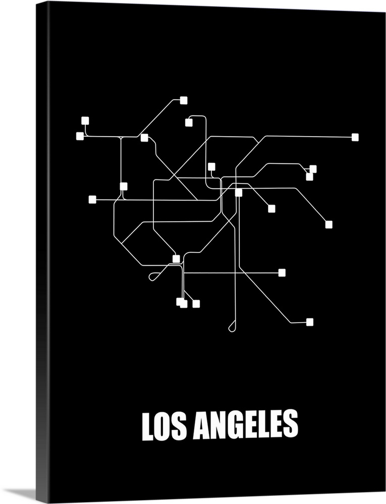 Los Angeles Subway Map III