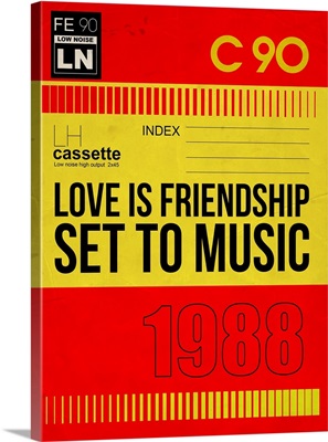 Love Is Friendship Set To Music