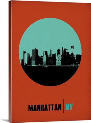 Manhattan Circle Poster I