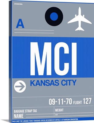MCI Kansas City Luggage Tag II
