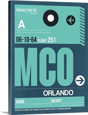 MCO Orlando Luggage Tag II