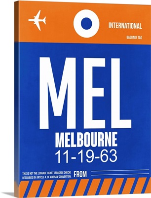 MEL Melbourne Luggage Tag II