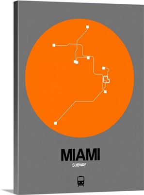 Miami Orange Subway Map