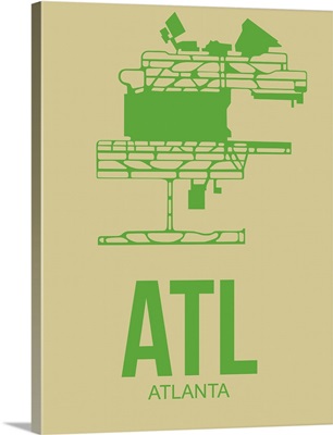 Minimalist ATL Atlanta Poster I