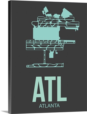 Minimalist ATL Atlanta Poster II