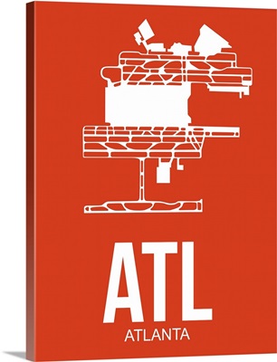 Minimalist ATL Atlanta Poster III