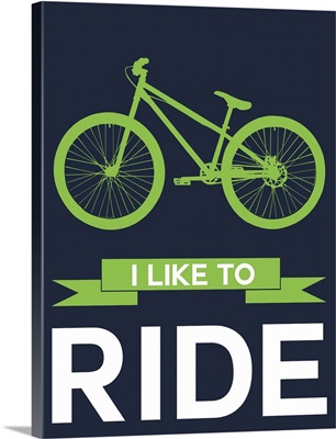 Minimalist Bicycle Poster I