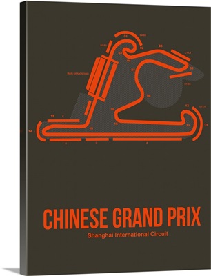 Minimalist Chinese Grand Prix Poster II