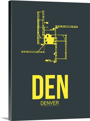 Minimalist DEN Denver Poster I