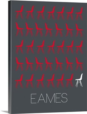 Minimalist Eames Chair Poster I
