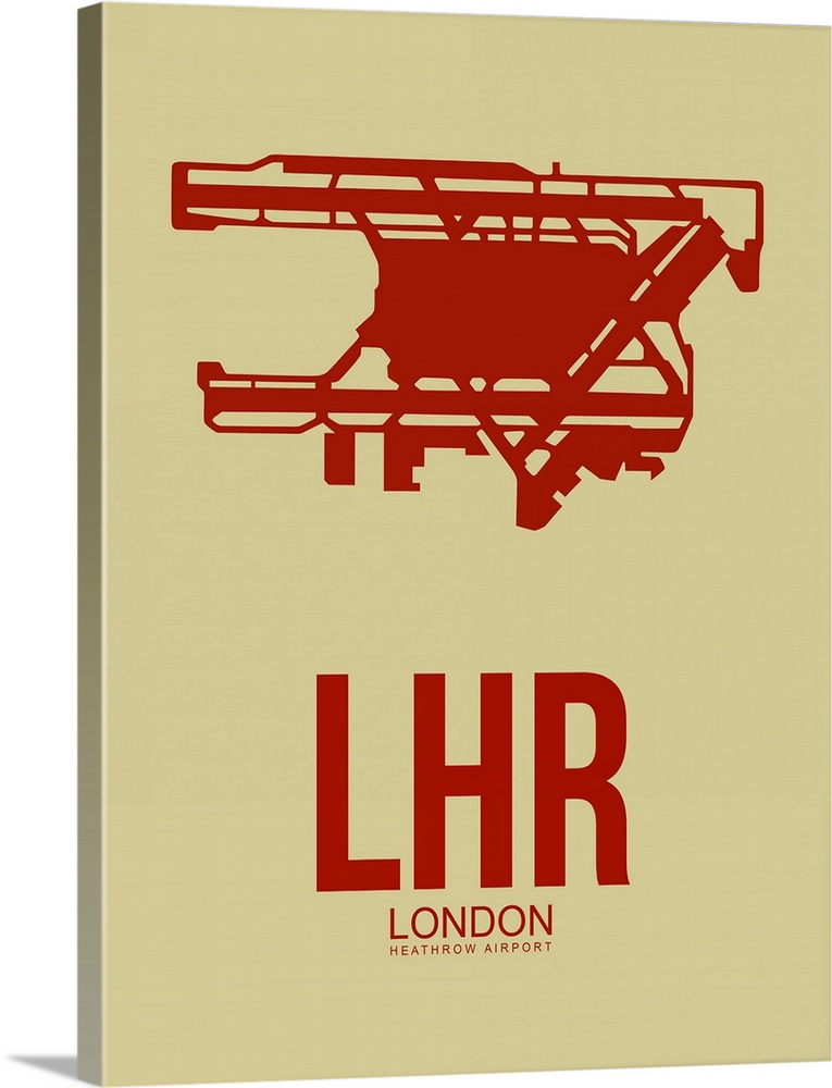 Minimalist LHR London Poster I