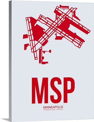Minimalist MSP Minneapolis Poster III