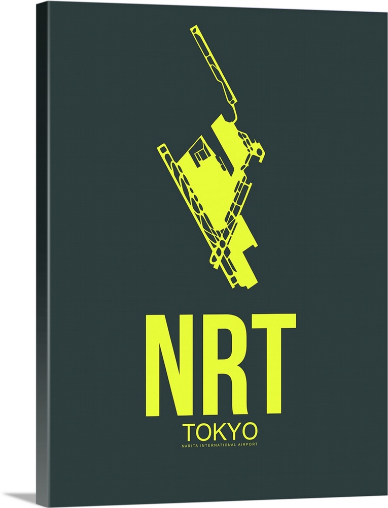 Minimalist NRT Tokyo Poster II