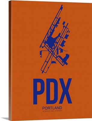 Minimalist PDX Portland Poster I