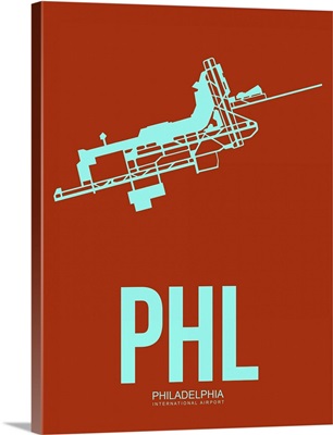 Minimalist PHL Philadelphia Poster I