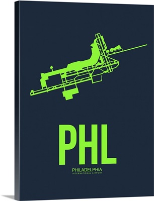 Minimalist PHL Philadelphia Poster I