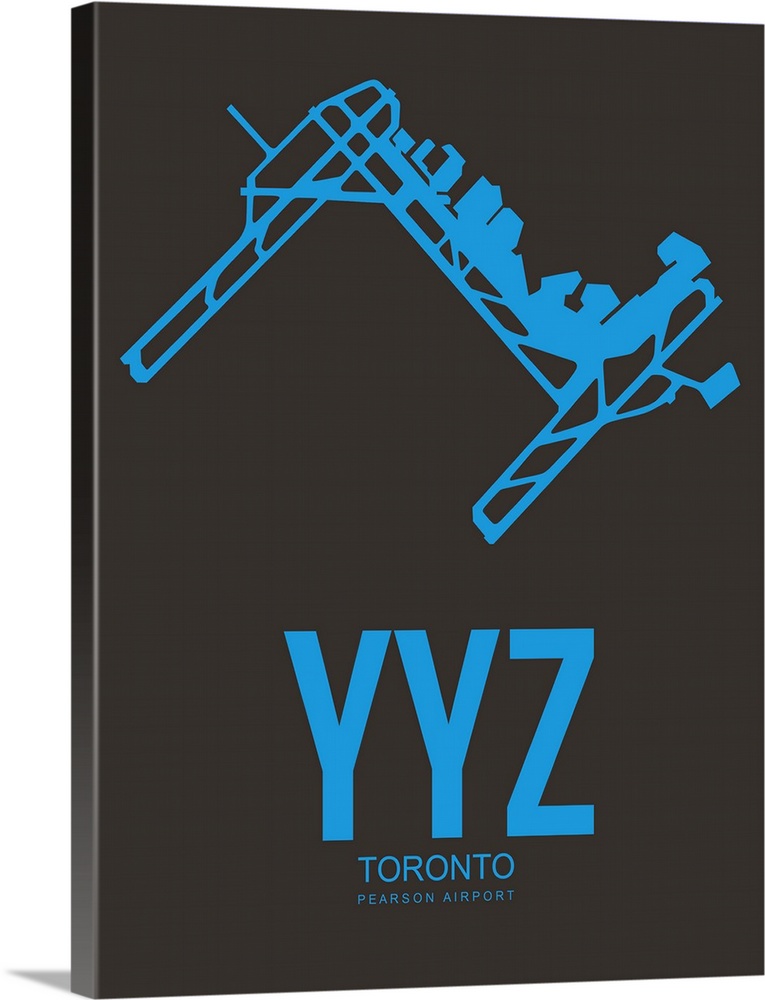 Minimalist YYZ Toronto Poster II