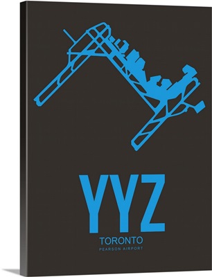 Minimalist YYZ Toronto Poster II