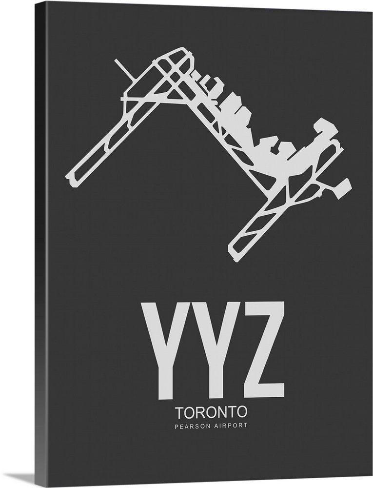 Minimalist YYZ Toronto Poster III