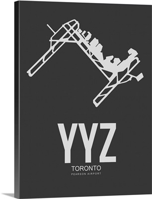Minimalist YYZ Toronto Poster III
