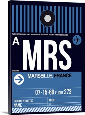 MRS Marseille Luggage Tag II