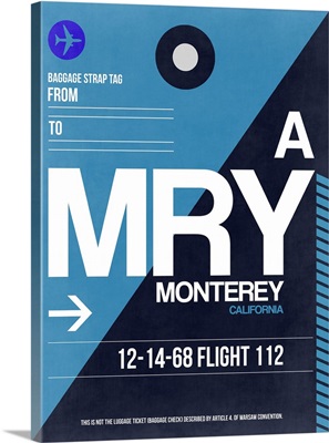 MRY Monterey Luggage Tag II