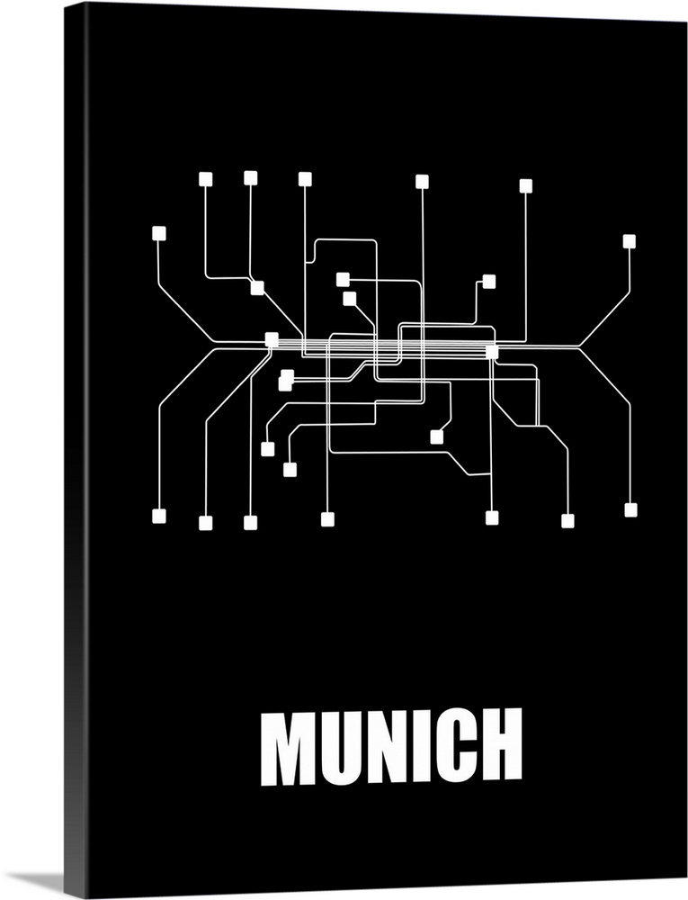 Munich Subway Map III