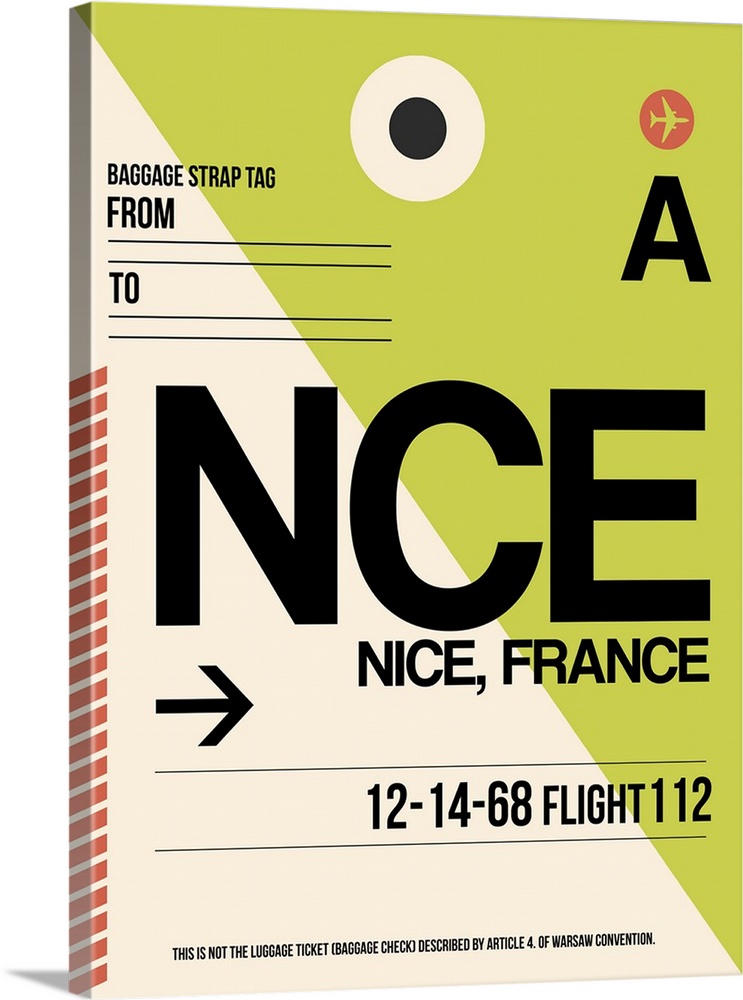 NCE Nice Luggage Tag II