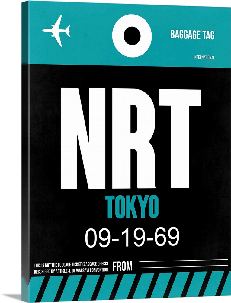 NRT Tokyo Luggage Tag II