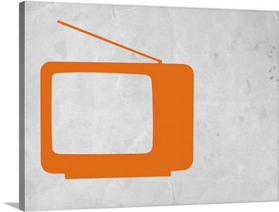 Orange TV Vintage