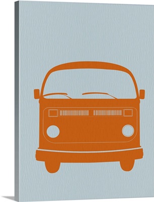 Orange Vw Bus