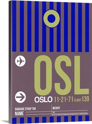 OSL Oslo Luggage Tag II