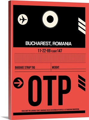 OTP Bucharest Luggage Tag I