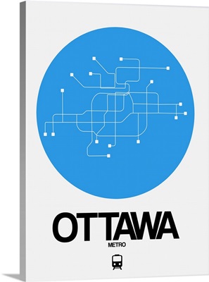 Ottawa Blue Subway Map