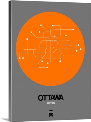 Ottawa Orange Subway Map