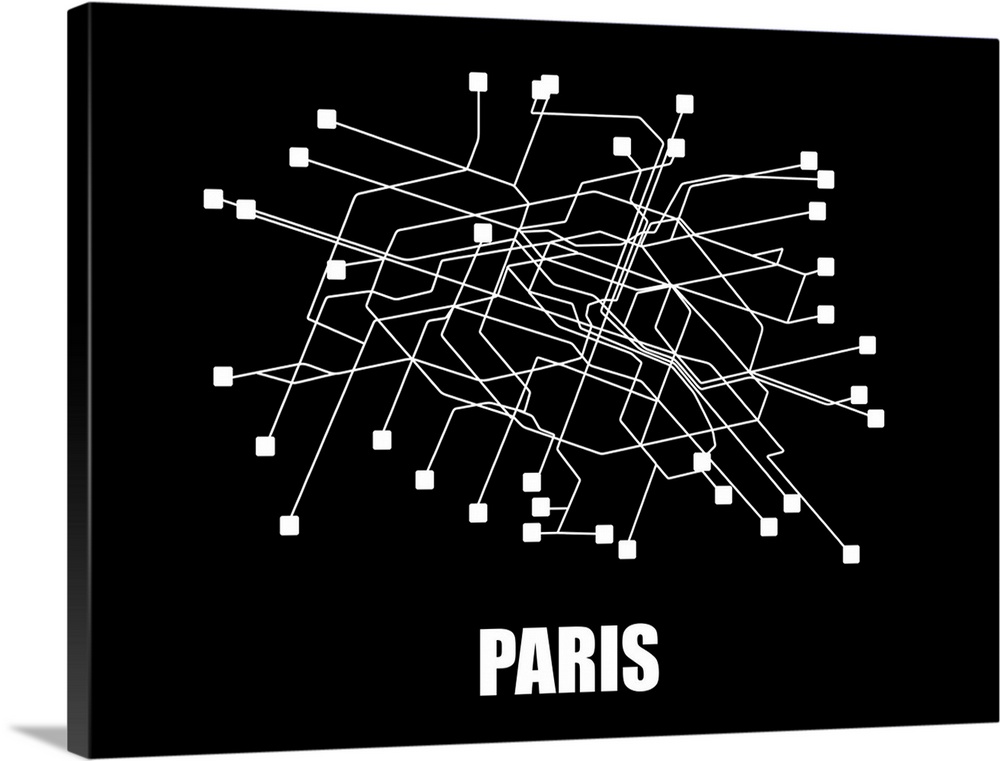 Paris Subway Map III