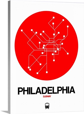 Philadelphia Red Subway Map