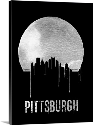 Pittsburgh Skyline Black
