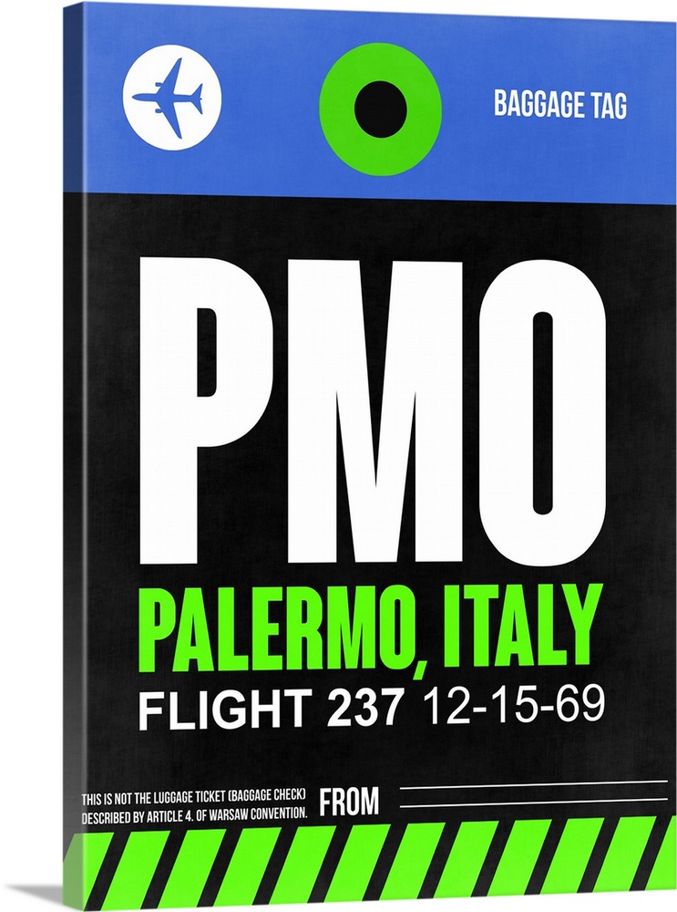 PMO Palermo Luggage Tag II