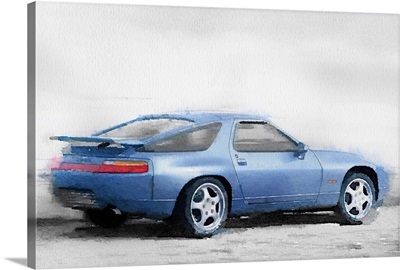Porsche 928 Watercolor