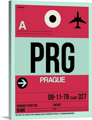PRG Prague Luggage Tag II