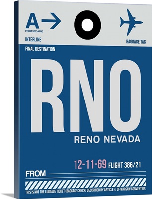RNO Reno Luggage Tag II