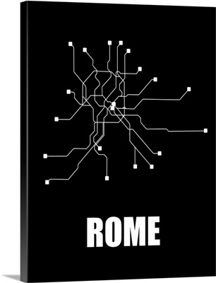 Rome Subway Map III