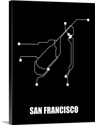San Francisco Subway Map III